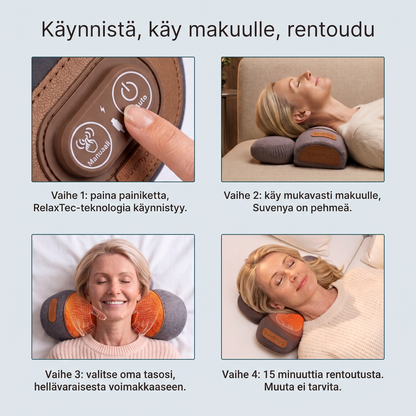 Käynnistä, käy makuulle, rentoudu